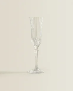 Engraved Crystalline Wine Glass