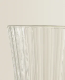 Engraved Crystalline Wine Glass