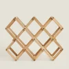 Extendible Wooden Bottle Stand