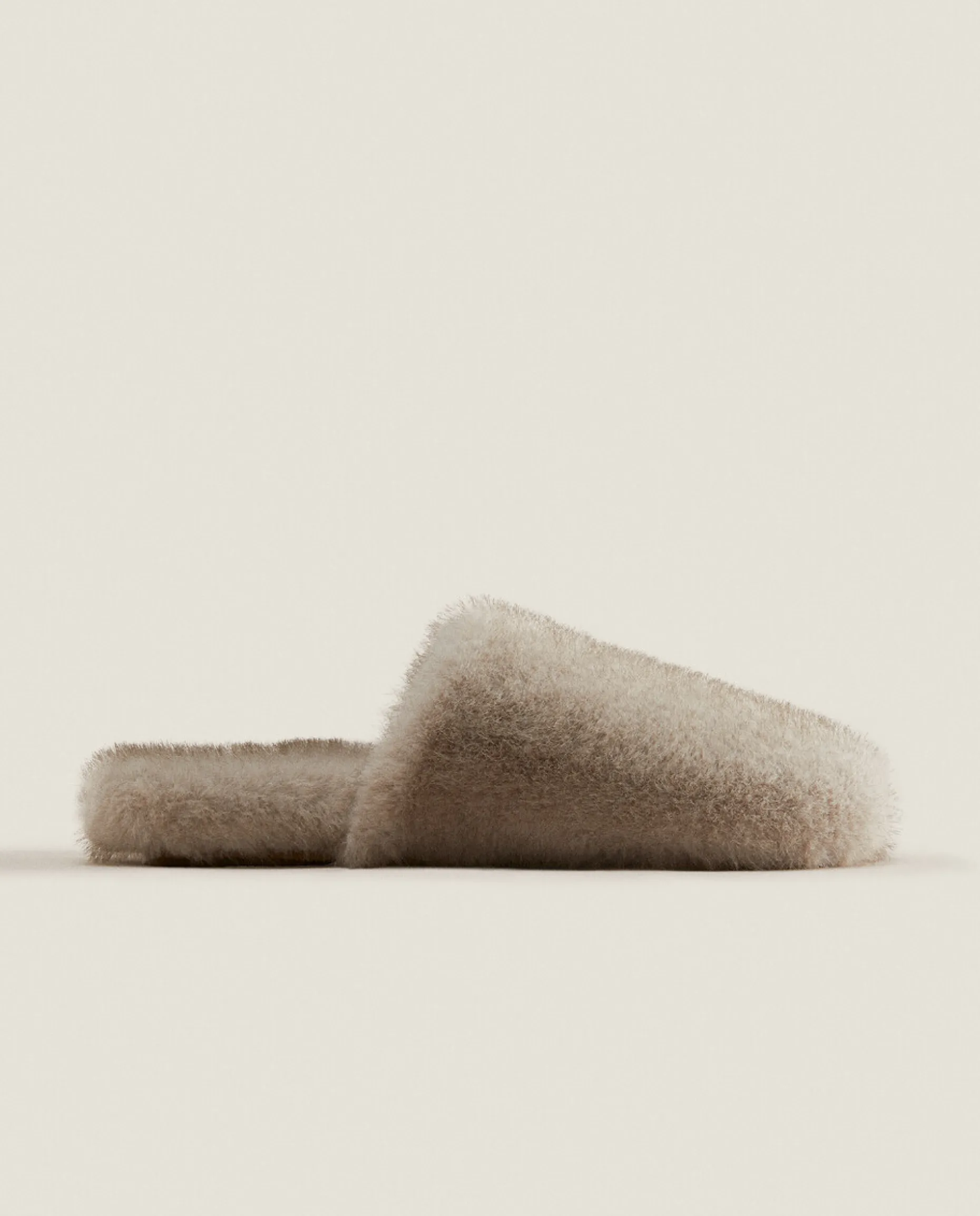 Faux Fur Mule Slippers
