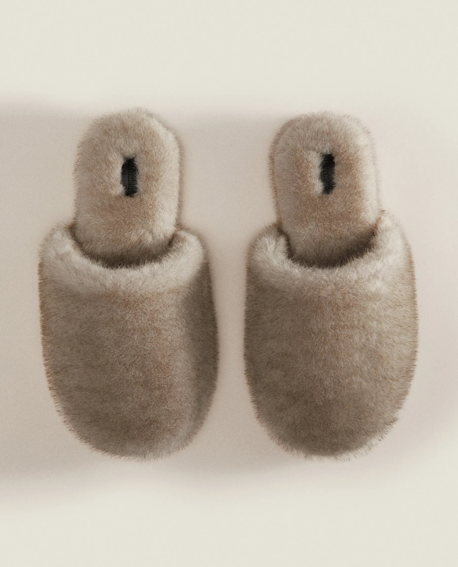 Faux Fur Mule Slippers