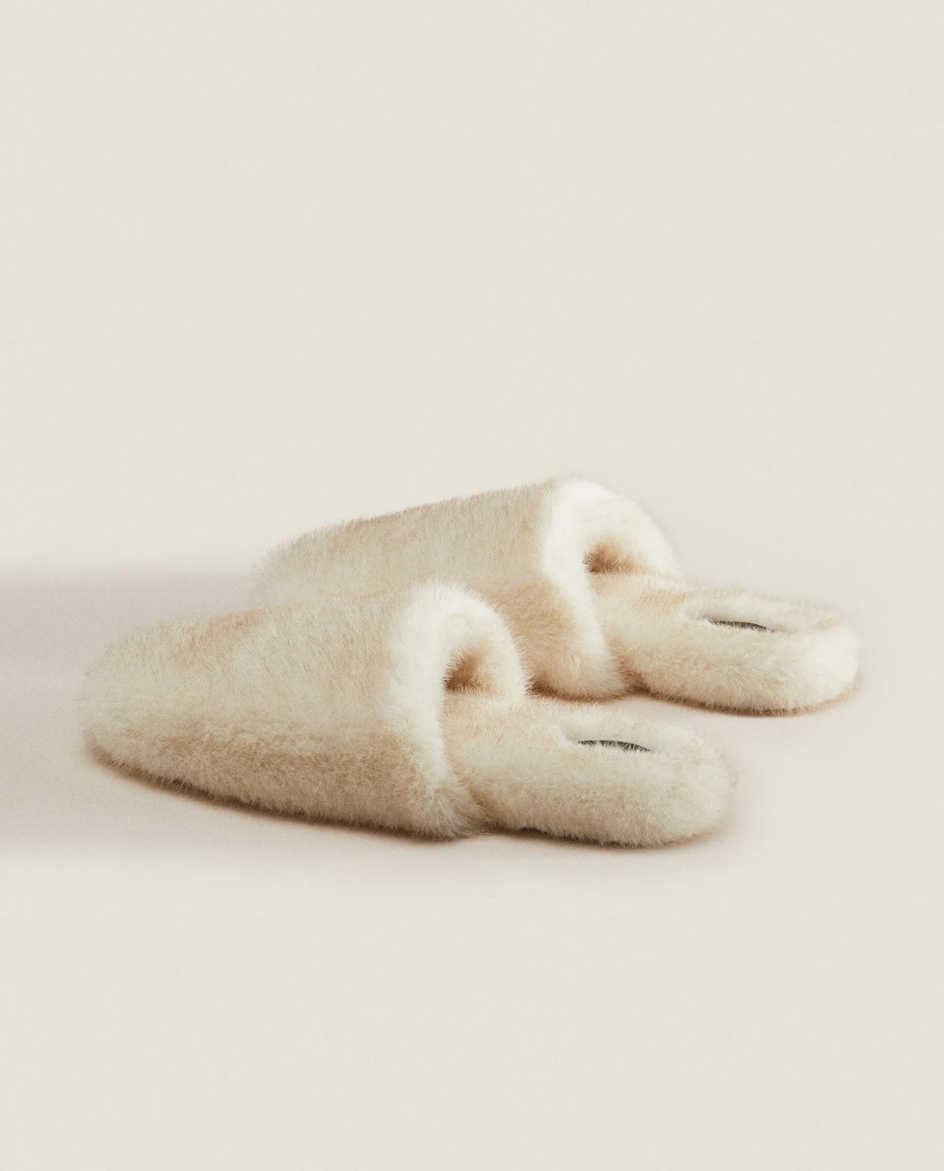 Faux Fur Mule Slippers