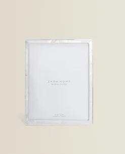 Fine-Edge Mother-Of-Pearl Frame