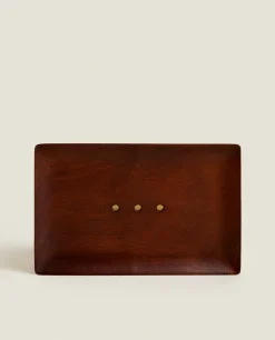 Flat Wood Soap Dish