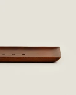 Flat Wood Soap Dish