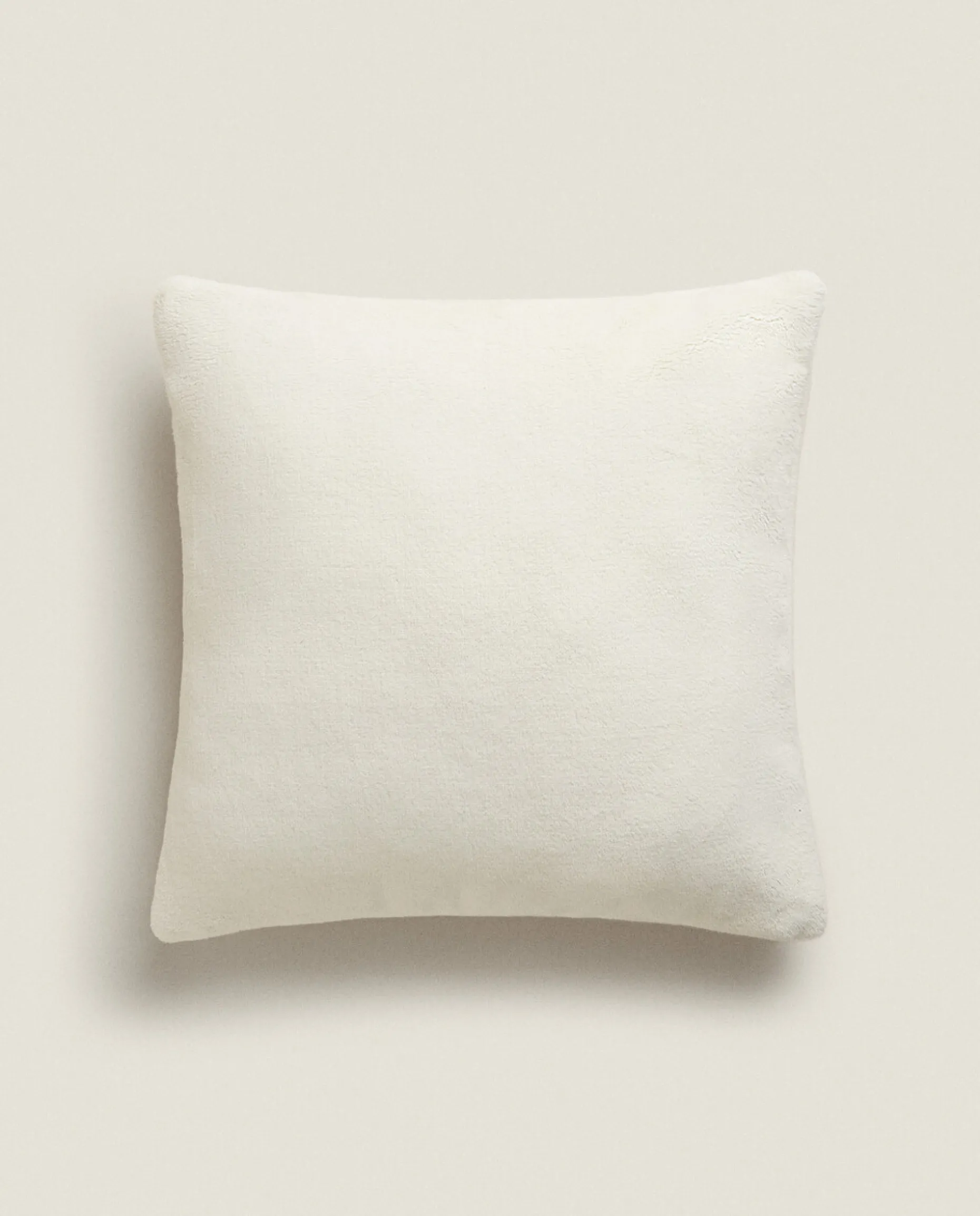 Fleece Throw Pillow Cover