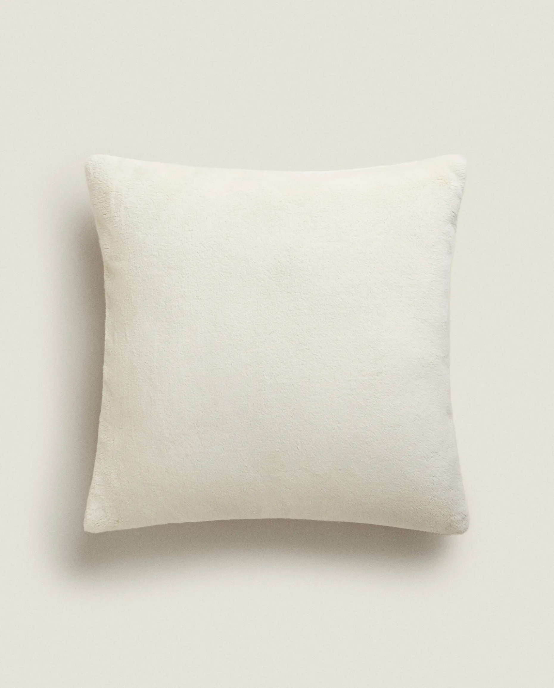 Fleece Throw Pillow Cover