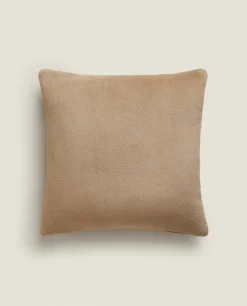 Fleece Throw Pillow Cover