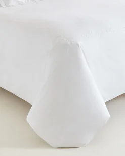 Floral Embroidery Duvet Cover