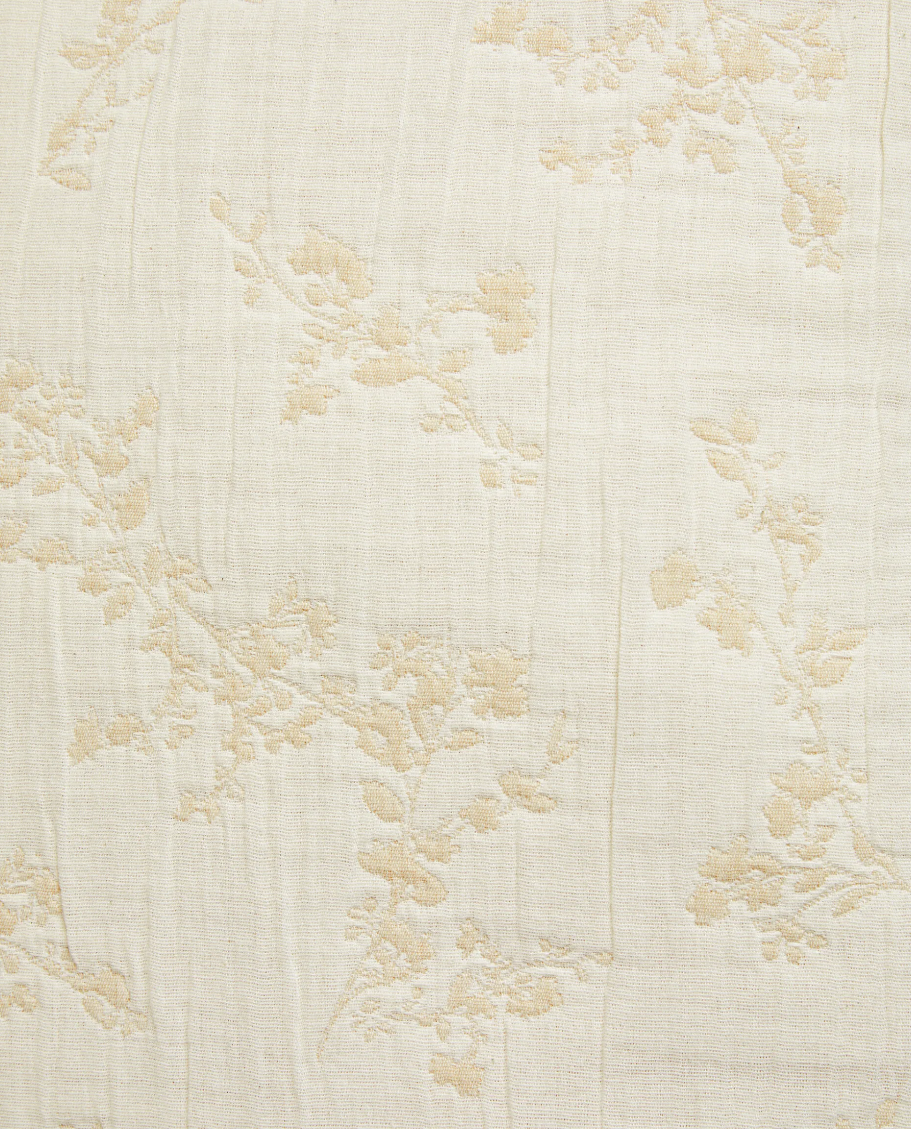Floral Jacquard Throw Pillow Cover