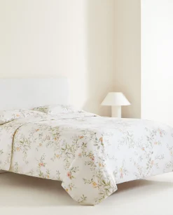 Floral Print Duvet Cover