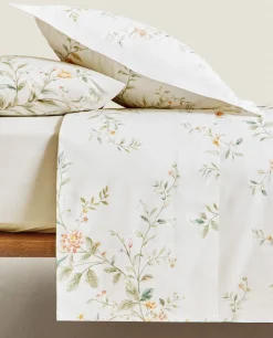 Floral Print Duvet Cover