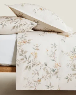 Floral Print Duvet Cover