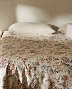 Floral Print Duvet Cover