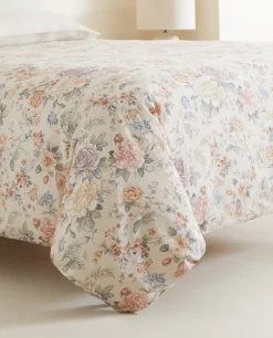 Floral Print Duvet Cover
