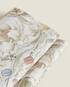 Floral Print Flat Sheet