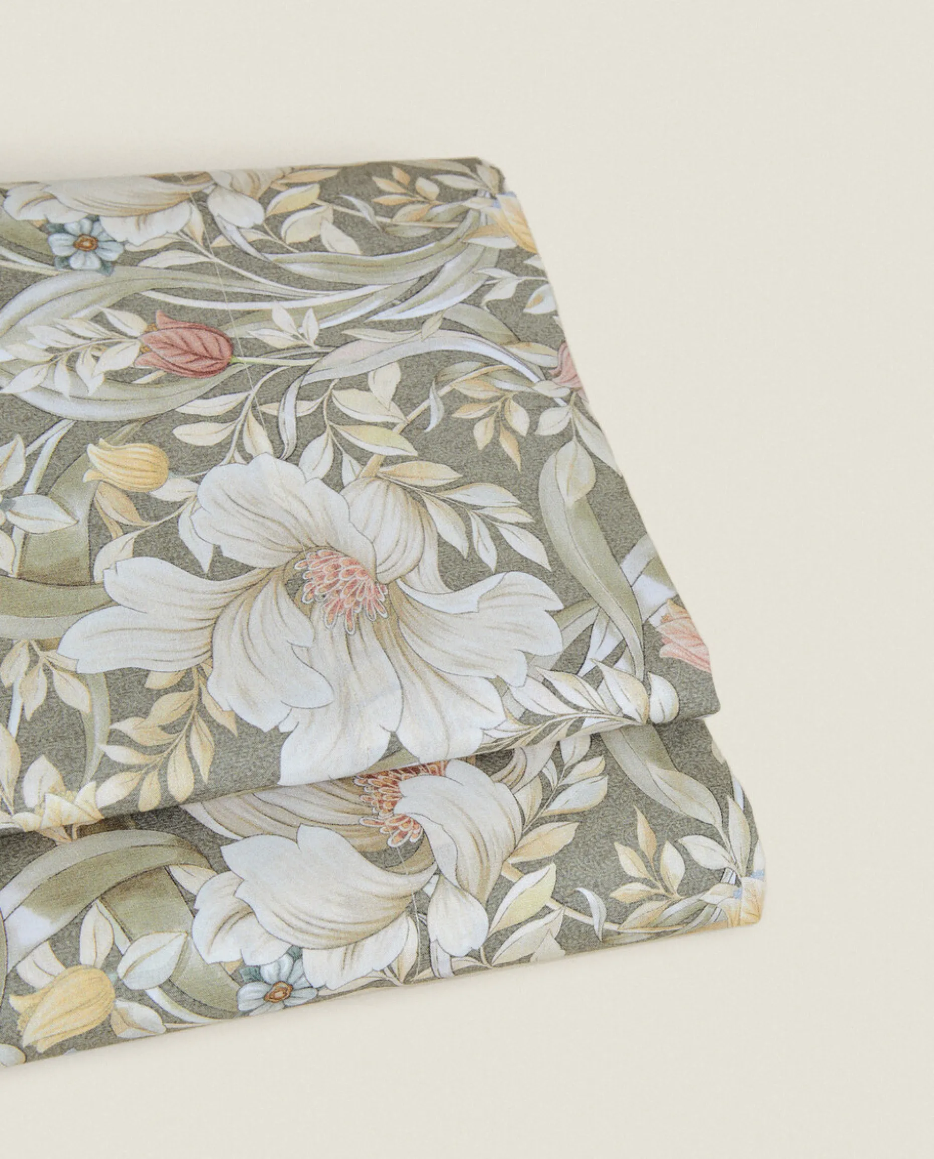 Floral Print Flat Sheet