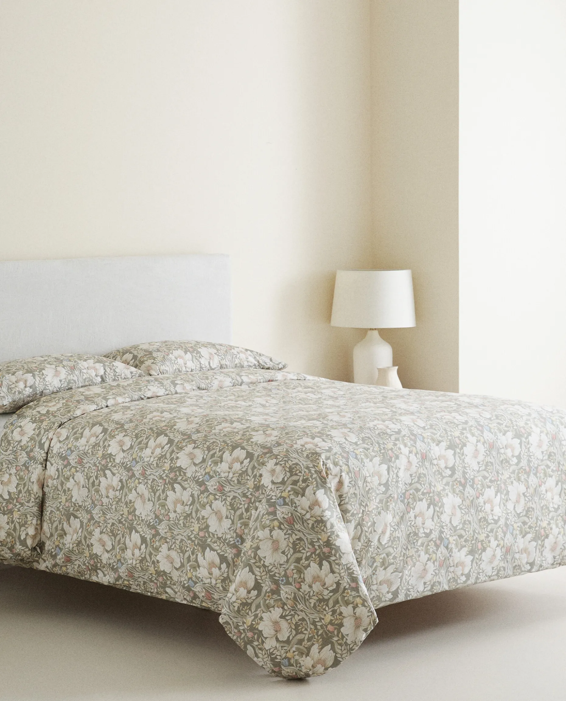 Floral Print Flat Sheet