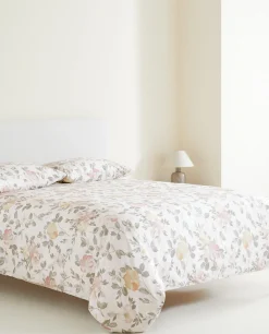 Floral Print Flat Sheet