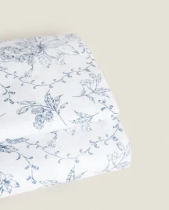 Floral Print Flat Sheet