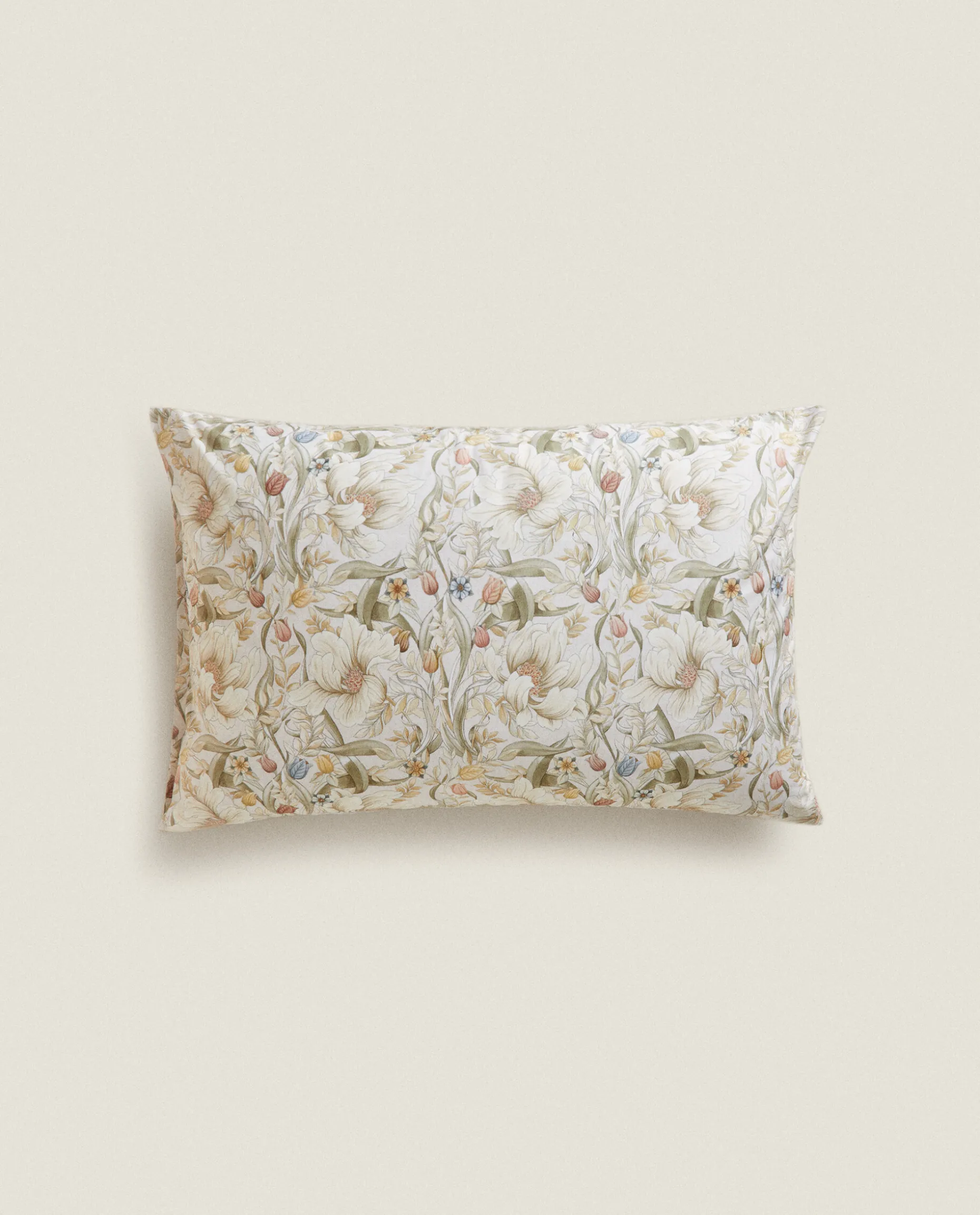 Floral Print Pillowcase