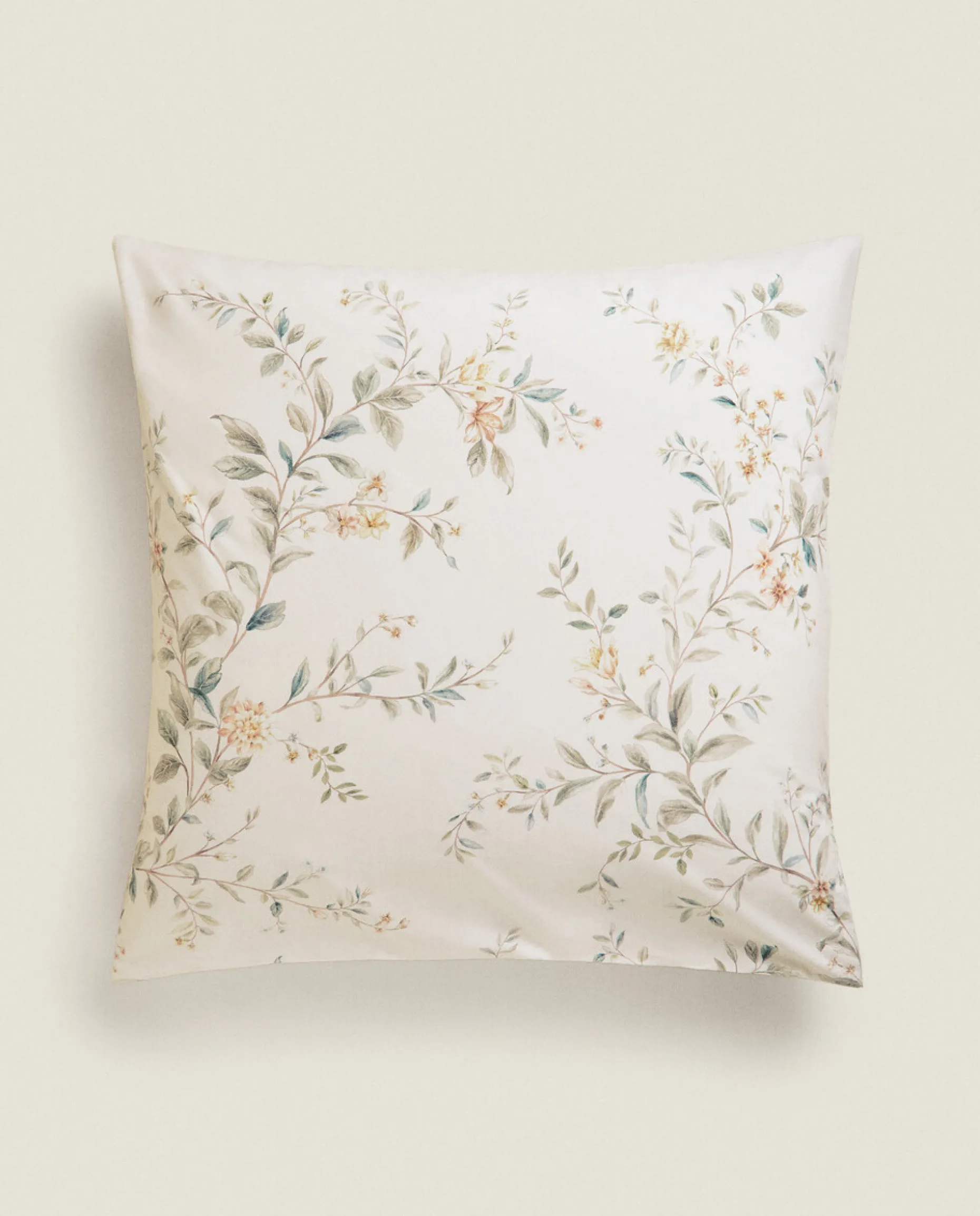 Floral Print Pillowcase