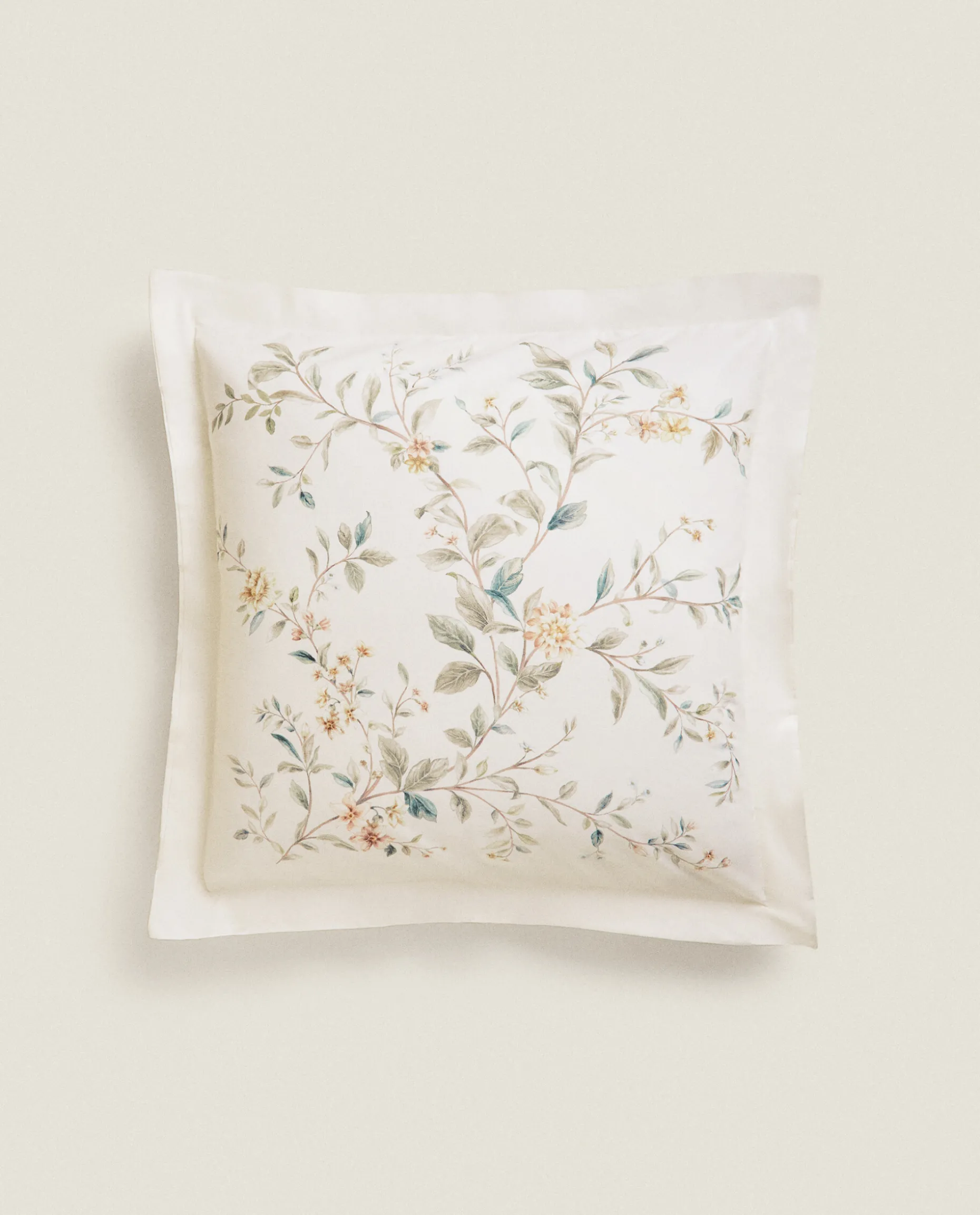 Floral Print Pillowcase