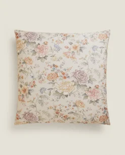 Floral Print Pillowcase