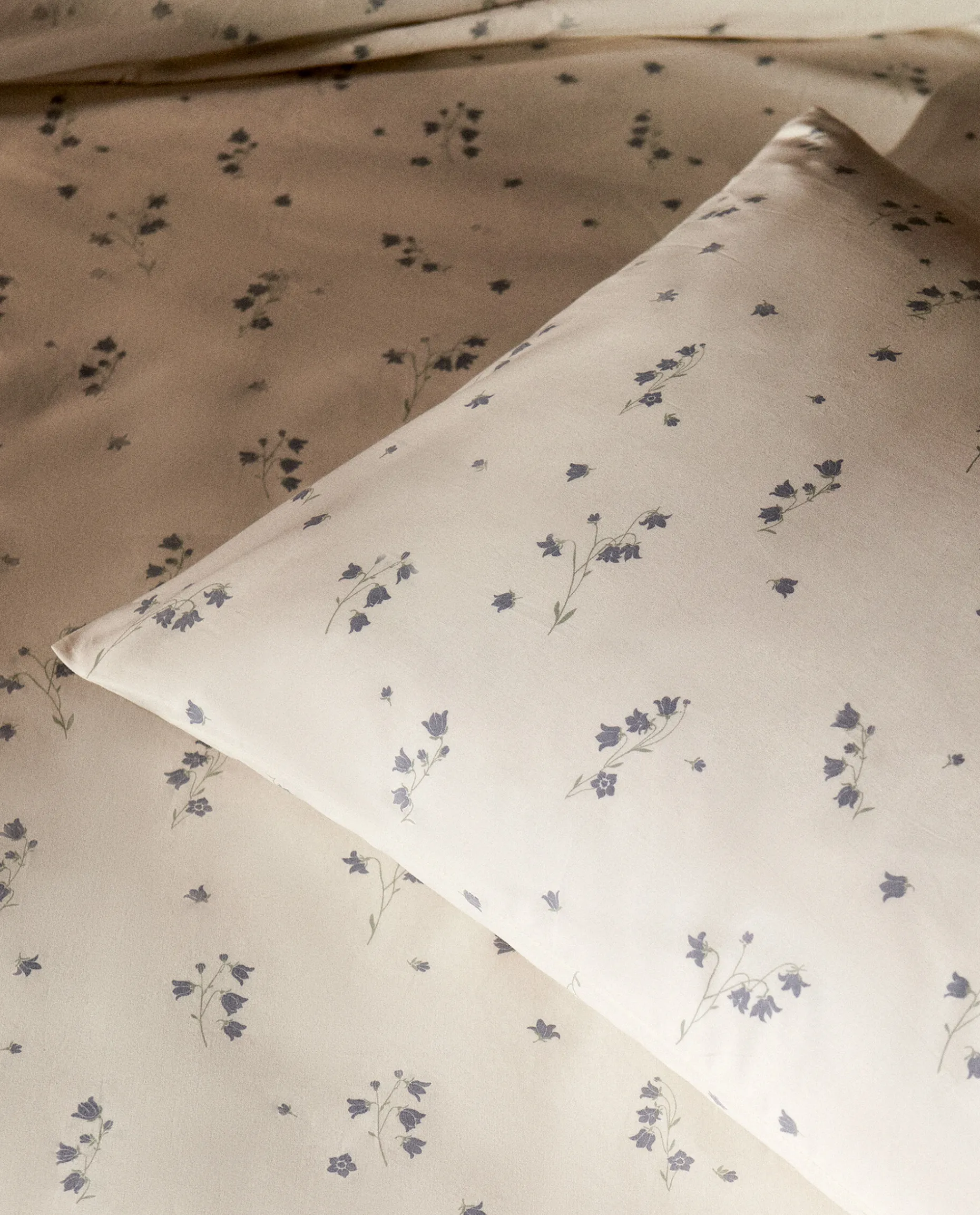 Floral Print Pillowcase