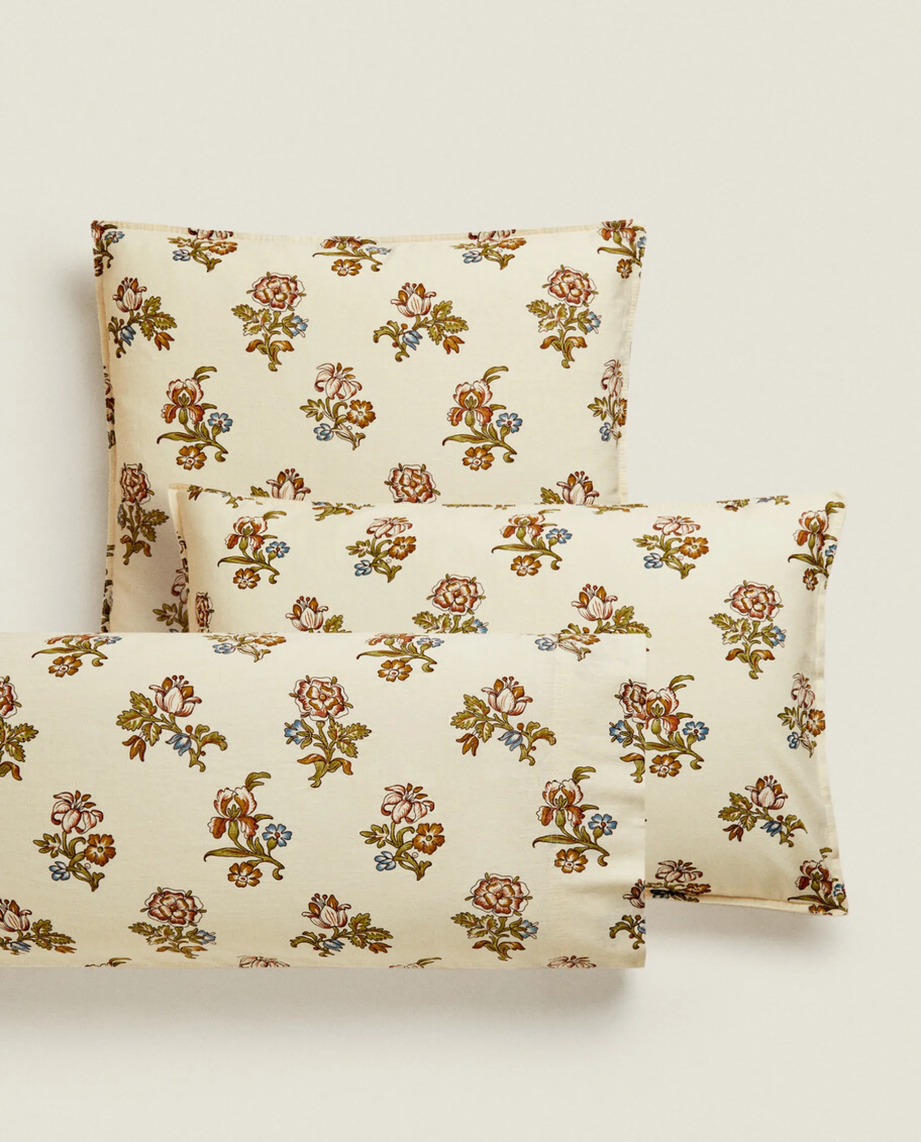 Floral Print Pillowcase