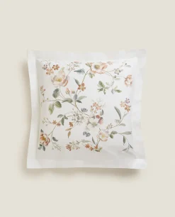 Floral Print Pillowcase