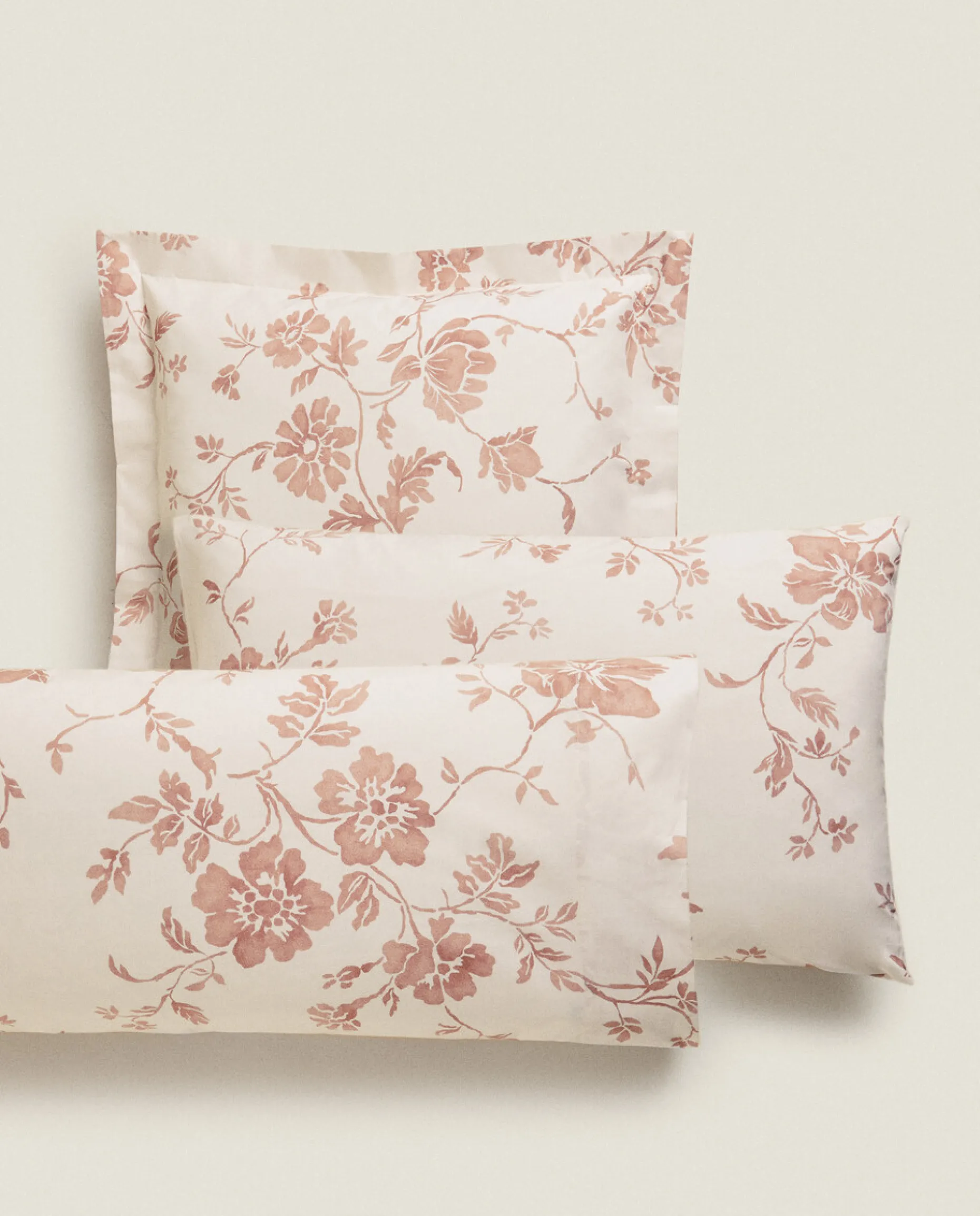 Floral Print Pillowcase