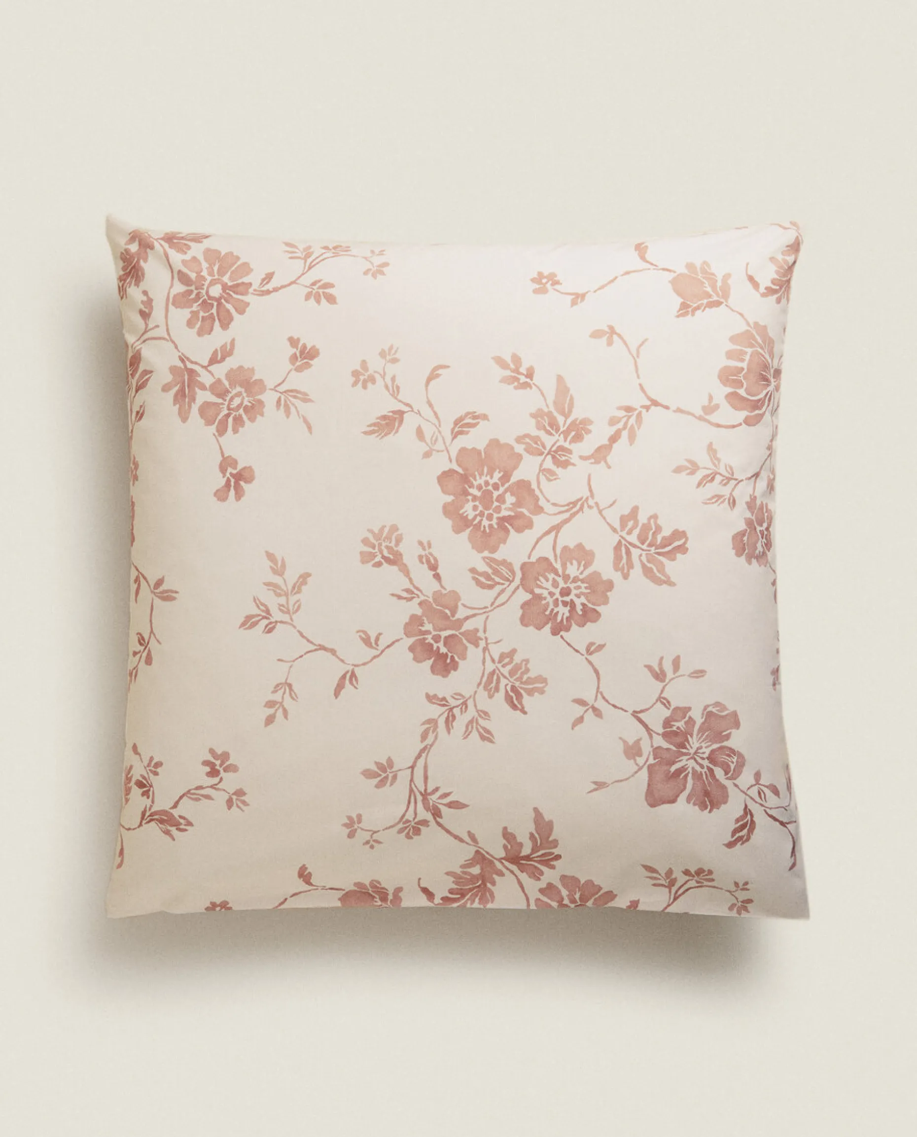 Floral Print Pillowcase
