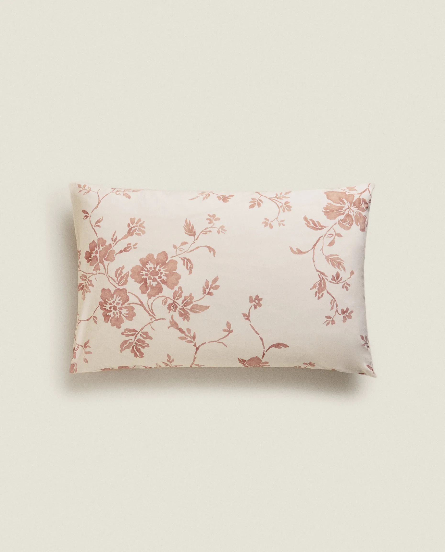 Floral Print Pillowcase