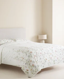 Flower And Butterfly Print Top Sheet