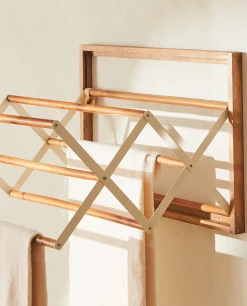 Foldable Wall Clothes Horse