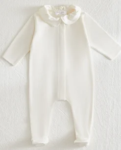Footed Pajamas With Collar