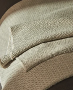 Fringed Acrylic Blanket