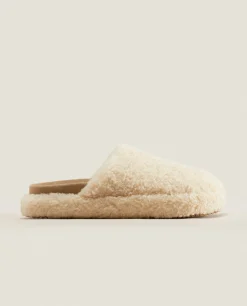 Fuzzy Mule Clog Slippers