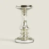 Geometric Glass Candlestick