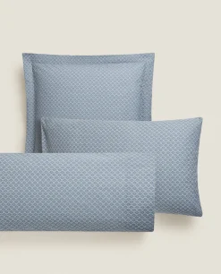Geometric Print Pillowcase