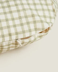 Gingham Pet Cushion