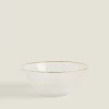 Glass Bowl With Raised Detail
