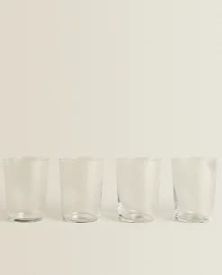 Glass Tumbler (Pack Of 4)