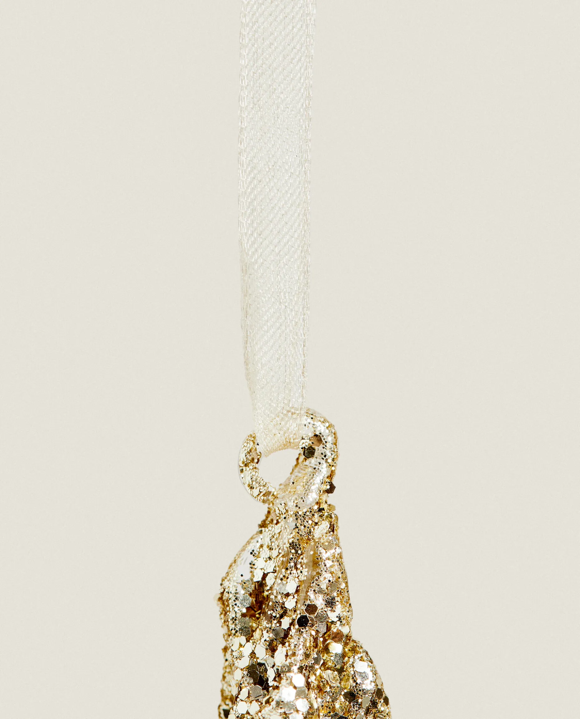 Glittery Christmas Branch Decoration