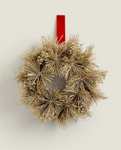 Glittery Christmas Crown Decoration