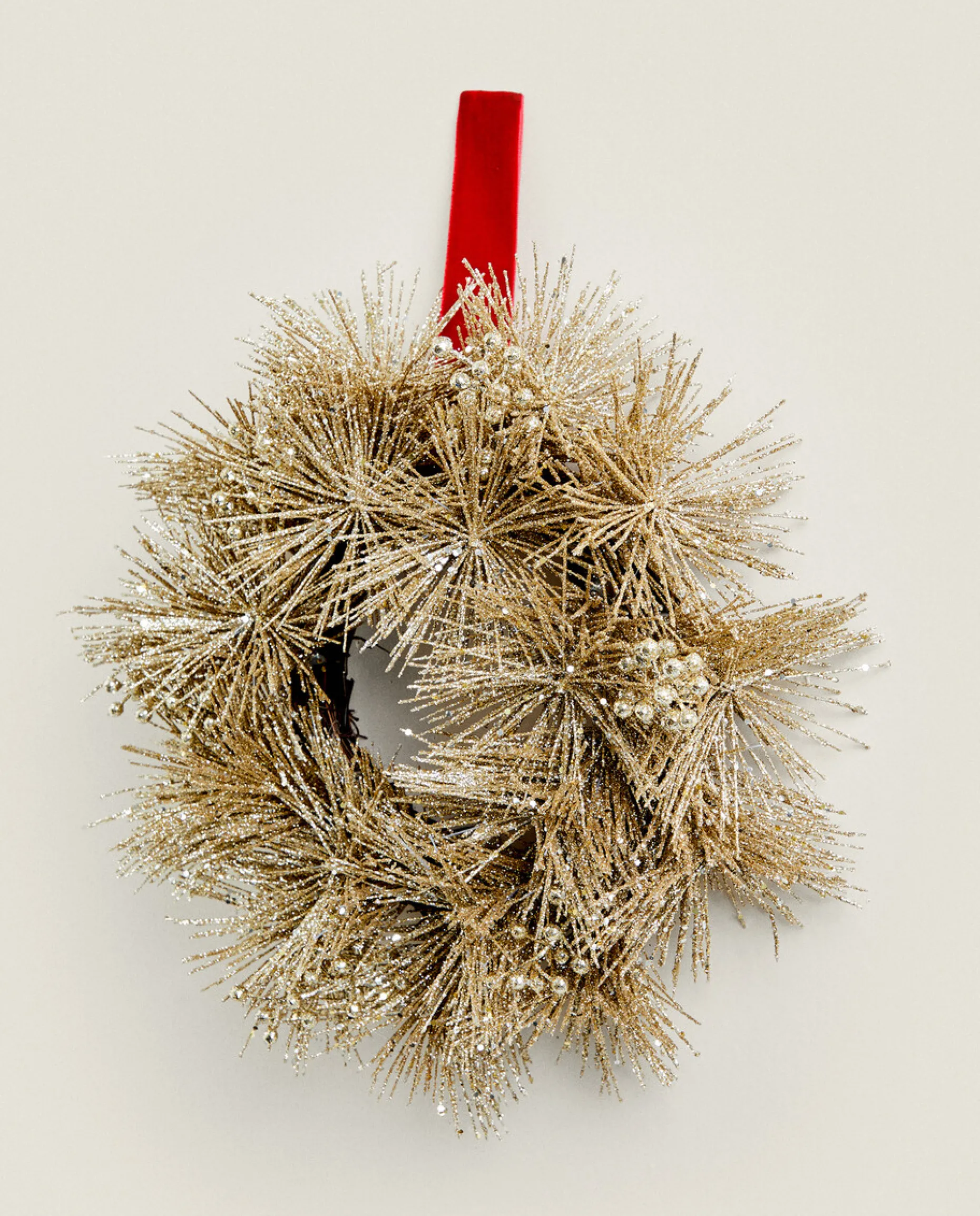 Glittery Christmas Crown Decoration