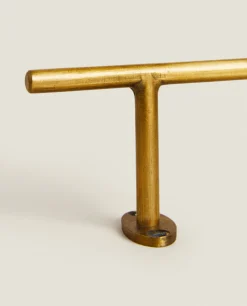 Gold Color Steel Towel Rack