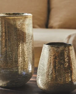 Gold Glass Vase