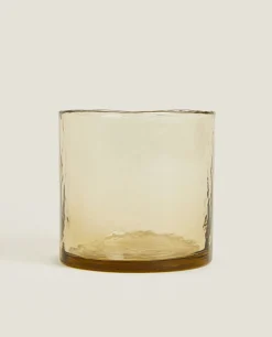 Hammered Glass Tumbler